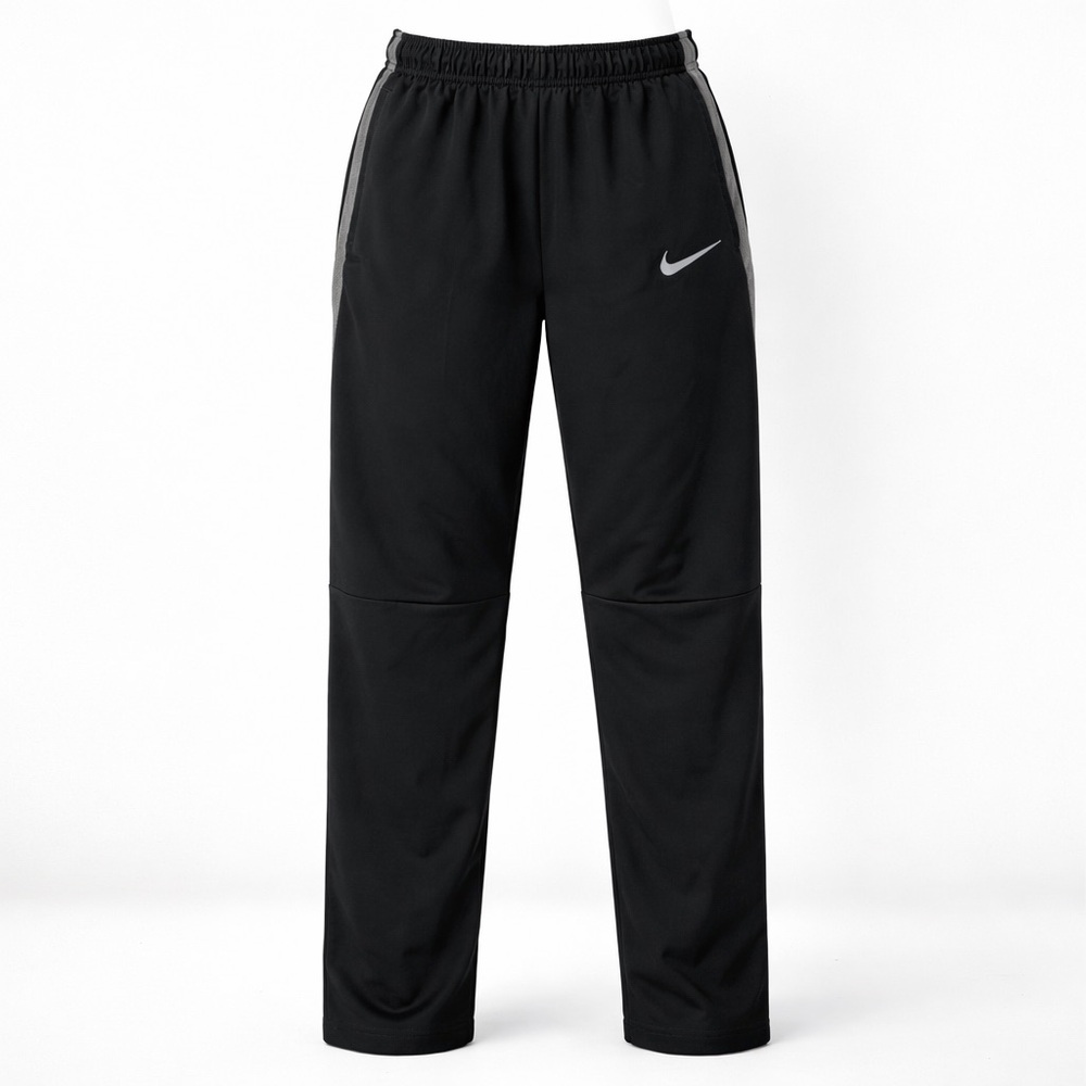 Nike Black Track Pants Small Athletic Training Soccer Straight Leg